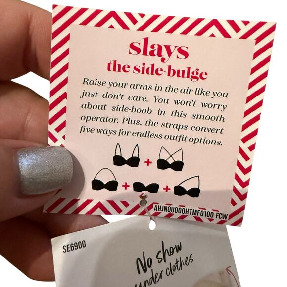 NWT maidenform small flaw as pictured beige size 40DD - Picture 7 of 12